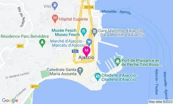 Localisation Dr Marc Belicar