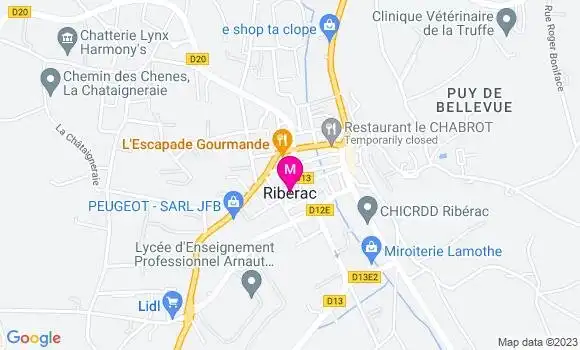 Localisation Dr Jacques Mazurier