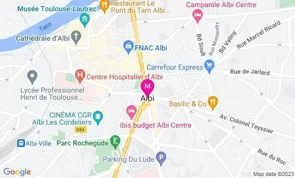 Localisation Dr Nadege Leveque