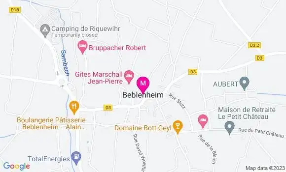 Localisation Dr Clara Hehn