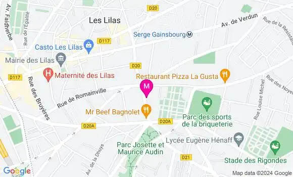 Localisation Dr Anna Hourdet Garcon