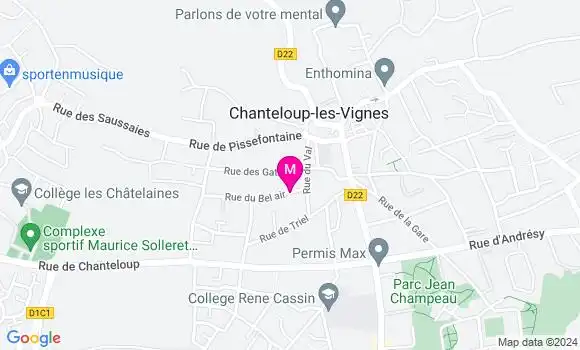 Localisation Dr Romain His