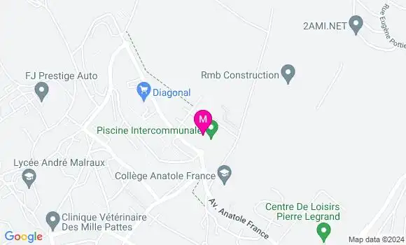 Localisation Dr Salima Bouhamida