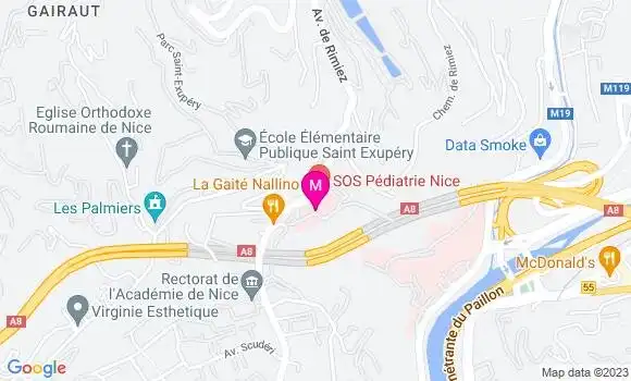 Localisation Dr Maxime Lameche