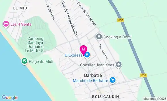 Localisation Dr Anne Roque