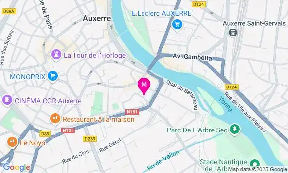 Localisation Dr Jennifer Champeaux