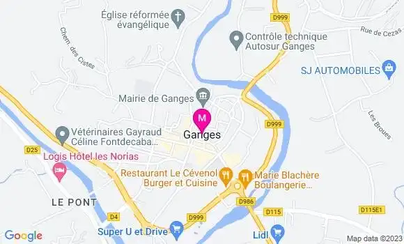 Localisation Dr Julien Bourlez
