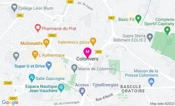 Localisation Dr Marie Couture