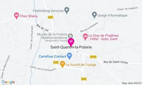 Localisation Dr Pauline Castella