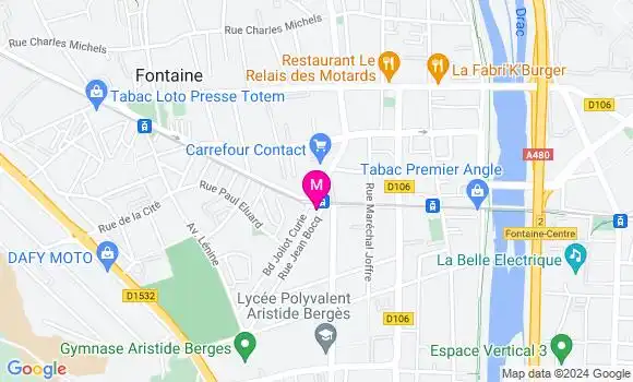 Localisation Dr Lucille Ayraud
