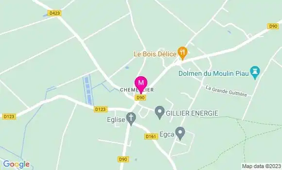 Localisation Dr Maud Husnot