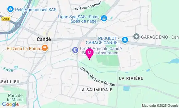 Localisation Dr Marie Lebeurrier