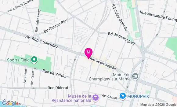 Localisation Dr Romain Nicoud