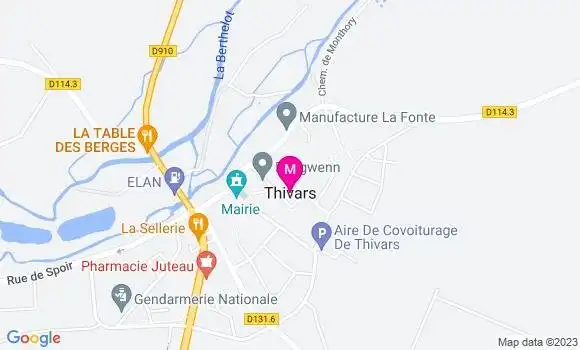 Localisation Dr Anne Charlotte Foussard Gauthier