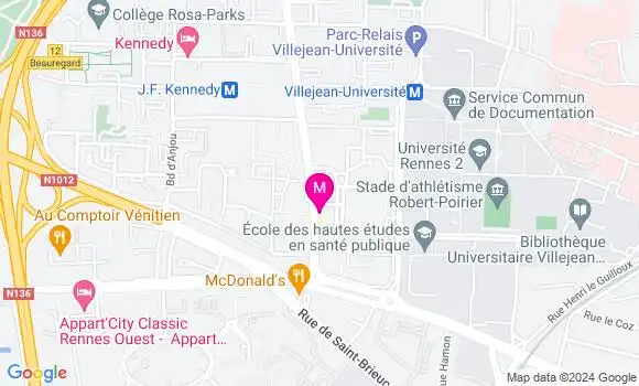 Localisation Dr Dimitri Raleche
