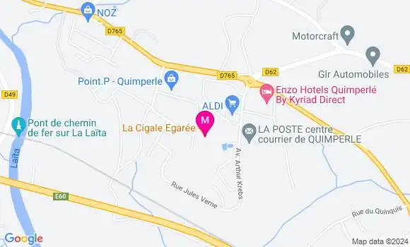 Localisation Dr Yasmina Laroui