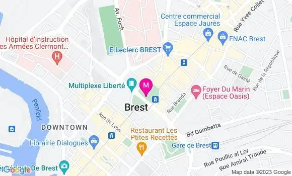 Localisation Dr Gerald Valette