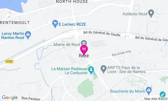 Localisation Dr Adrien Lebeaupin