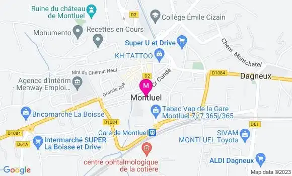 Localisation Dr Cedric Rochepeau