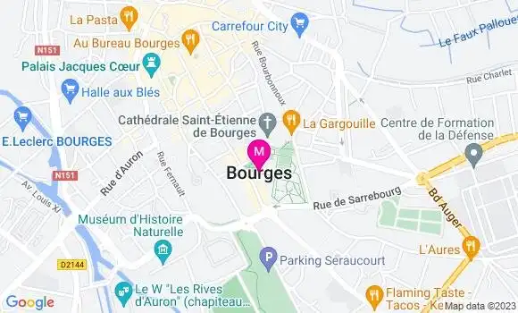 Localisation Dr Charles Alban Vieillard
