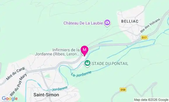 Localisation Dr Julien Marchadou