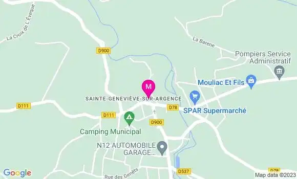 Localisation Dr Fabien Delmas
