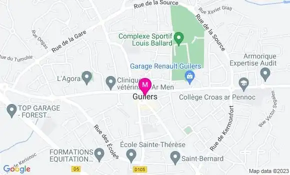 Localisation Dr Marie Haude L