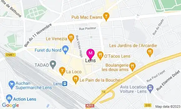 Localisation Dr Nicolas Santerre