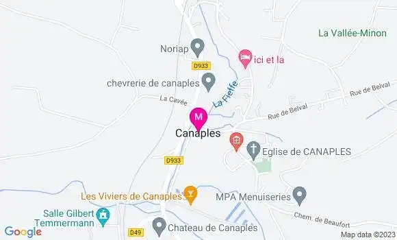 Localisation Dr Anne Claude Danzel D