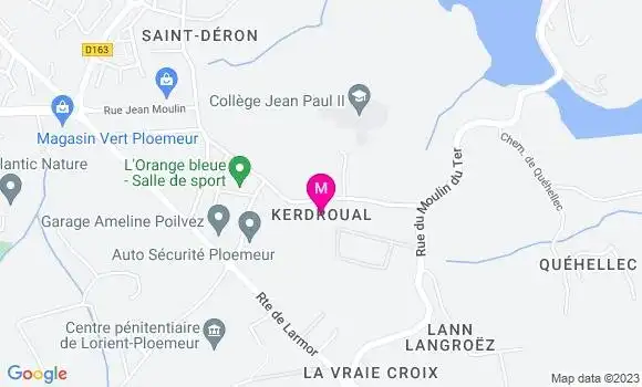 Localisation Dr Emilie Le Lan