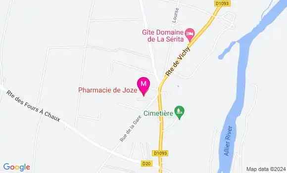 Localisation Dr Elodie Charuel