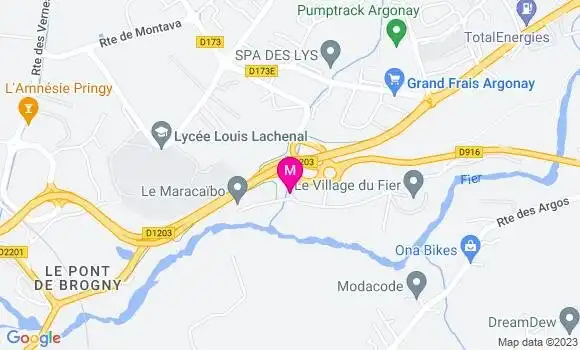 Localisation Dr Laurine Scherman