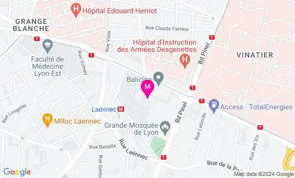Localisation Dr Audrey Taureau