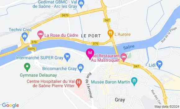 Localisation Dr Bérénice Guillon