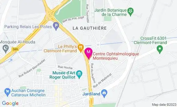 Localisation Dr Jean Vincent Barriere