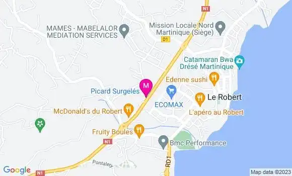 Localisation Dr Yves Michel Capron
