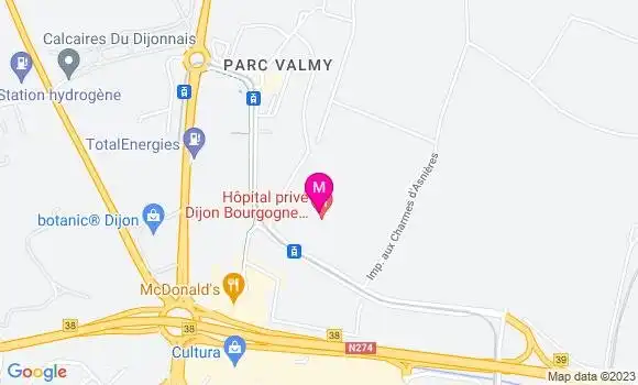 Localisation Dr Sabrina Dridi