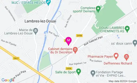 Localisation Dr Solène Martiny