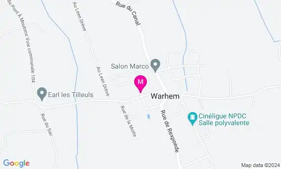 Localisation Dr Thibaut Henocq