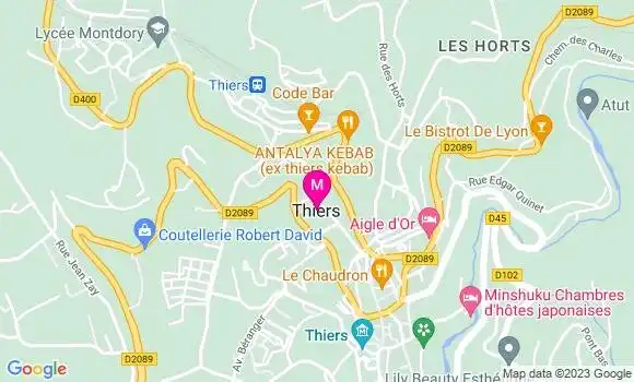 Localisation Dr Ines Joulie