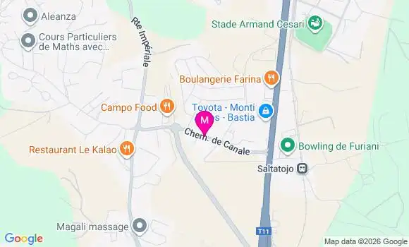 Localisation Dr Caroline Darnaud