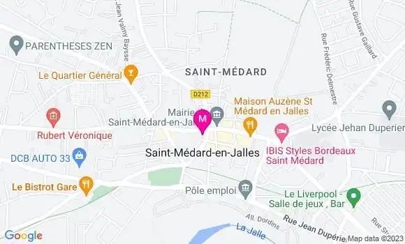 Localisation Dr Julien Giraud