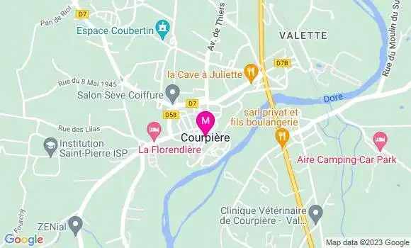 Localisation Dr Camille Hofman