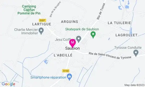 Localisation Dr Anne Sophie Hurst
