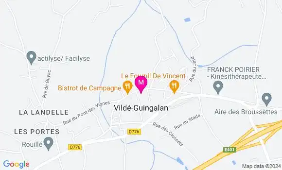 Localisation Dr Alexandre Menage