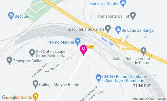 Localisation Dr Olivier Coche