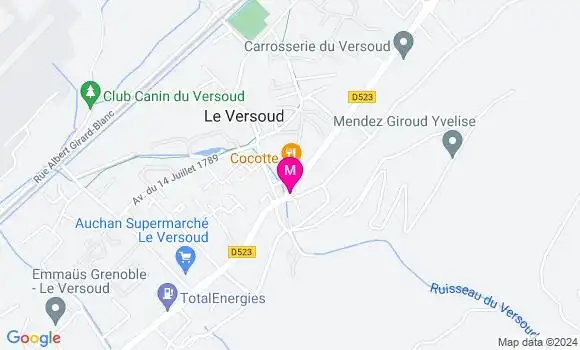 Localisation Dr Florent Viguerie