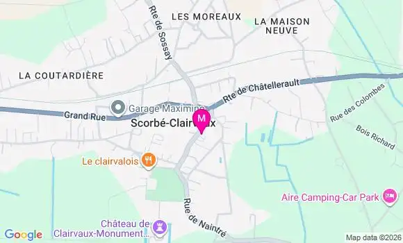 Localisation Dr Ophelie Cadieu
