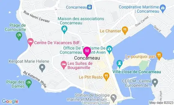 Localisation Dr Juliette Caous