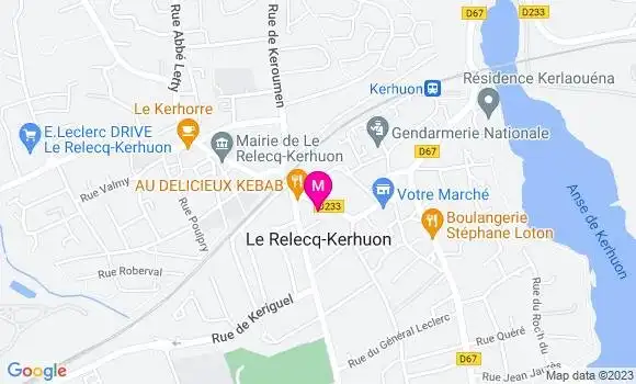 Localisation Dr Clemence Bellein Benard
